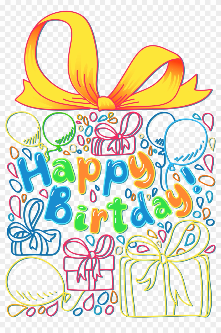 Happy Birthday To You Knot Clip Art - Happy Birthday To You Knot Clip Art #1523632