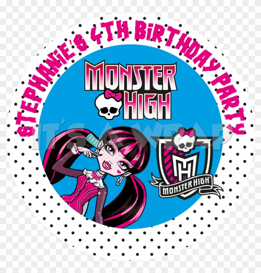 Monster High Party Box Stickers - Monster High Party Box Stickers #1523643