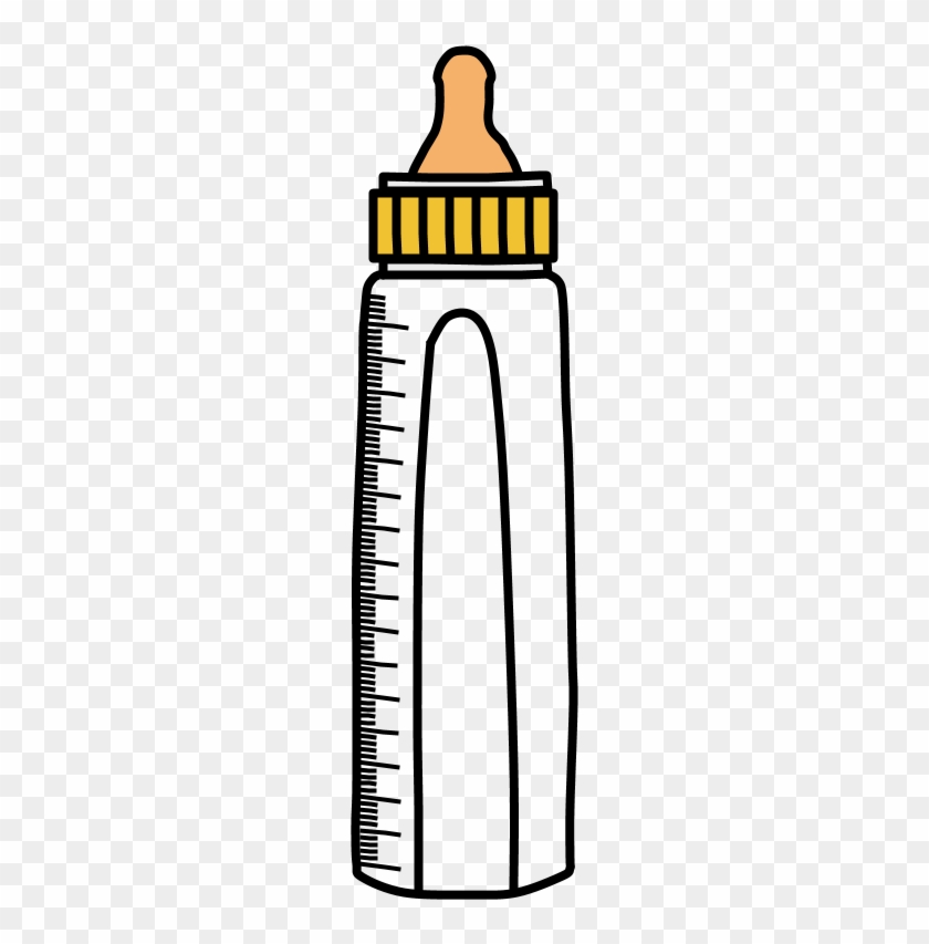 Baby Bottle, Nipple, Yellow - Baby Bottle, Nipple, Yellow #1523707