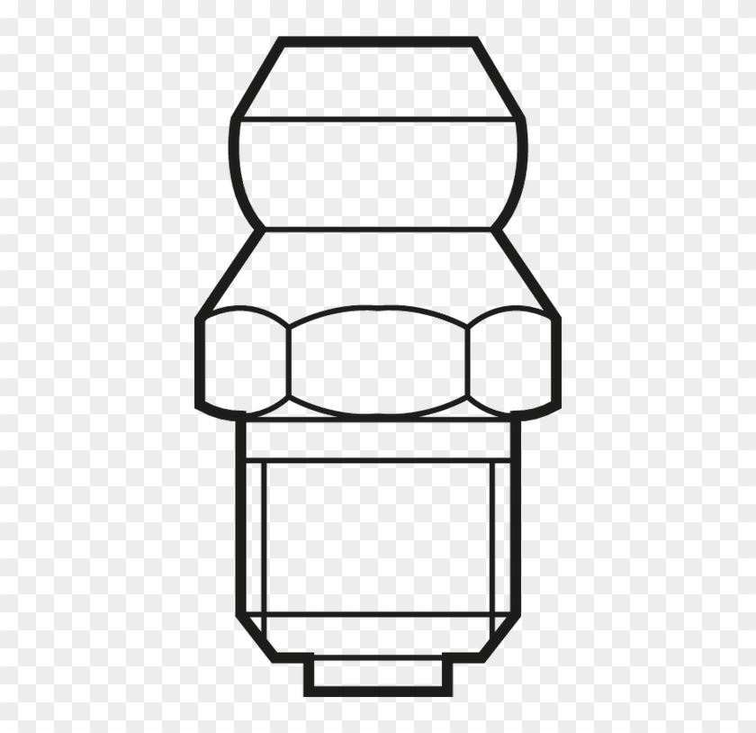 Hydraulic-type Lube Nipple According To Din 71412 Form - Hydraulic-type Lube Nipple According To Din 71412 Form #1523721