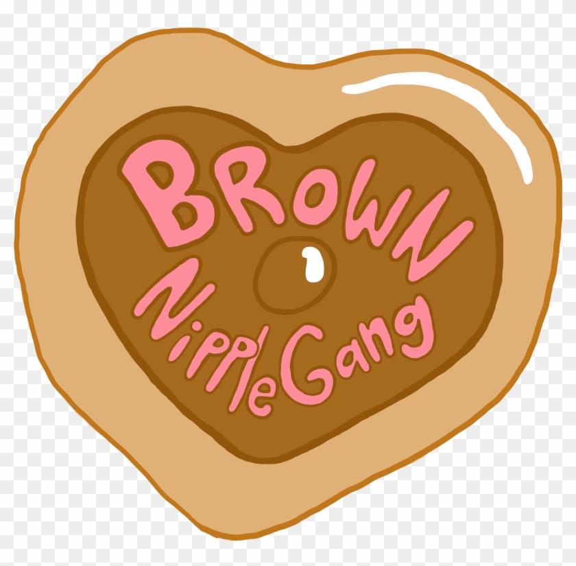 Brown Nipple Gang Sticker - Brown Nipple Gang Sticker #1523723