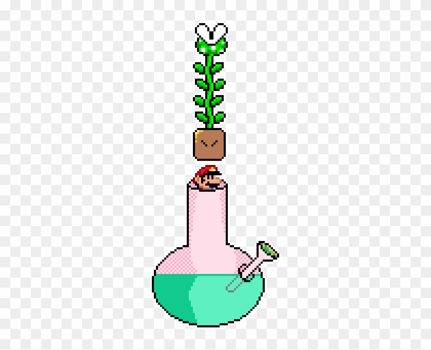 Transparent Bong 8 Bit - Transparent Bong 8 Bit #1523765