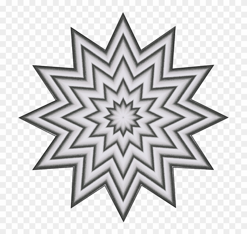 Grey Star Pattern Clipart - Grey Star Pattern Clipart #1523951