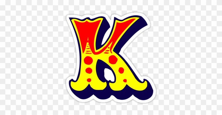 Circus Letter K By Circusletters Special Letters, Toddler - Circus Letter K By Circusletters Special Letters, Toddler #1524087