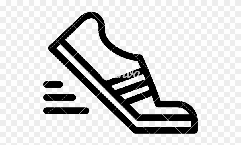 Image Clipart Of Running Shoes - Image Clipart Of Running Shoes #1524125