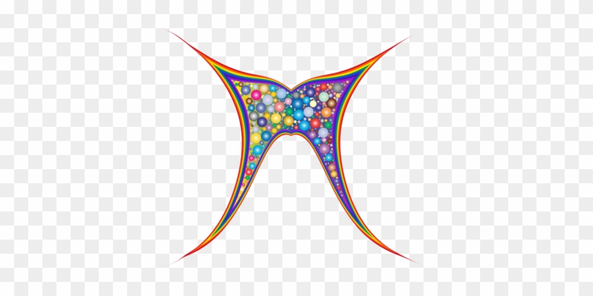Butterfly Abstract Art Computer Icons Rainbow - Butterfly Abstract Art Computer Icons Rainbow #1524163