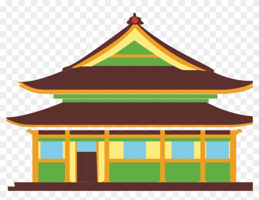 Clip Art Chinese Building Clipart - Clip Art Chinese Building Clipart #1524320