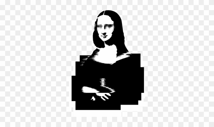 Koszulka Męska Mona Lisa - Koszulka Męska Mona Lisa #1524512