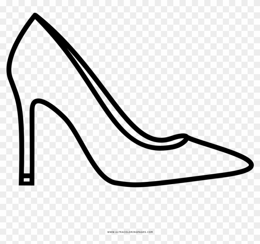 Jpg Download High Heeled Shoe Coloring Book Clip Art - Jpg Download High Heeled Shoe Coloring Book Clip Art #1524612