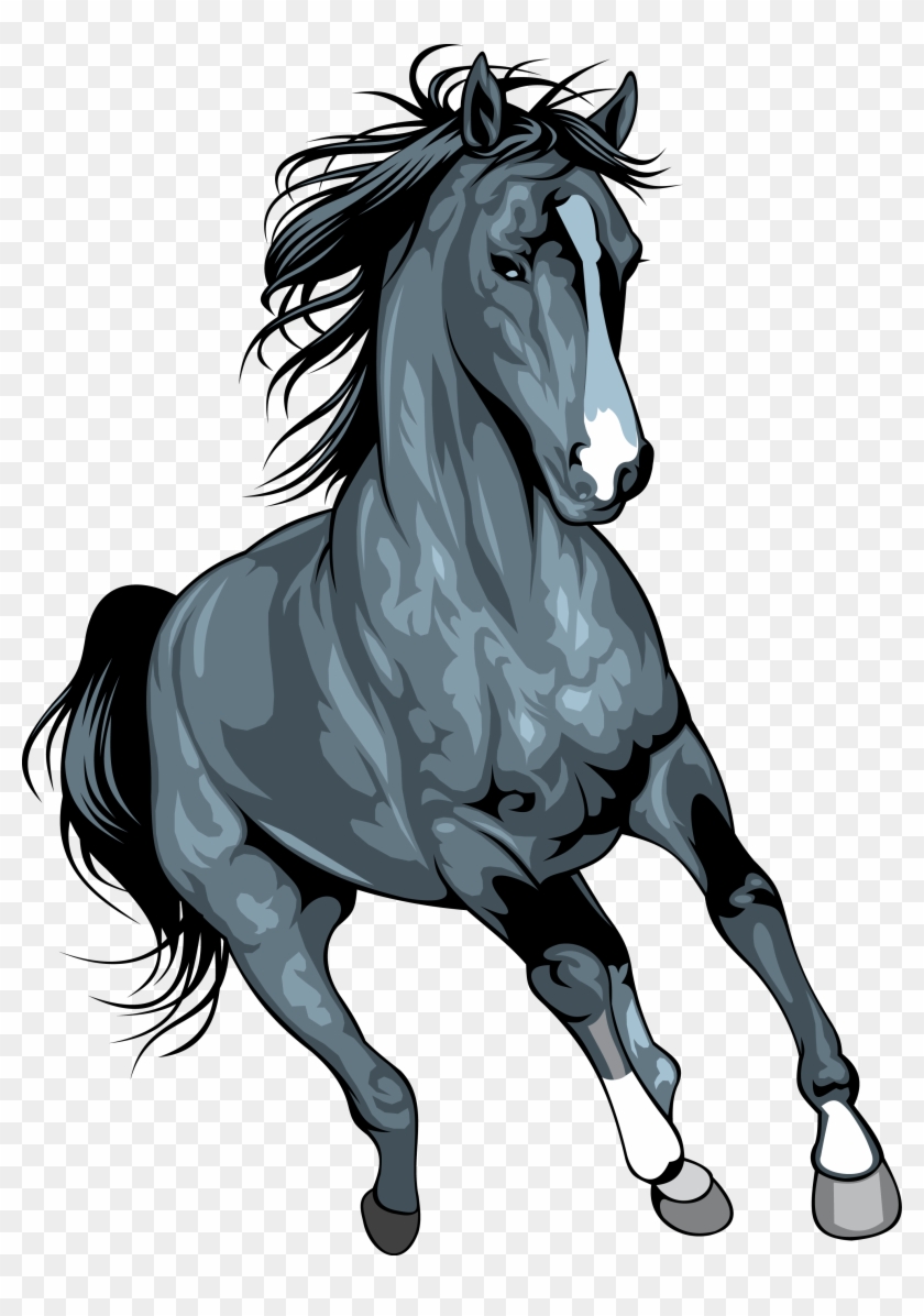 Mustang Arabian Horse Horses Clip Art Wild Horse - Mustang Arabian Horse Horses Clip Art Wild Horse #1525124