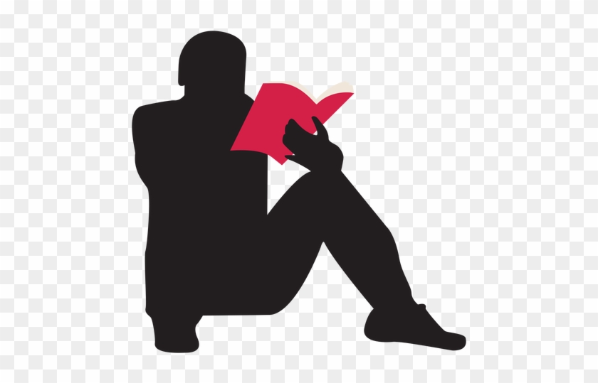 Reading Silhouette Png - Reading Silhouette Png #1525233