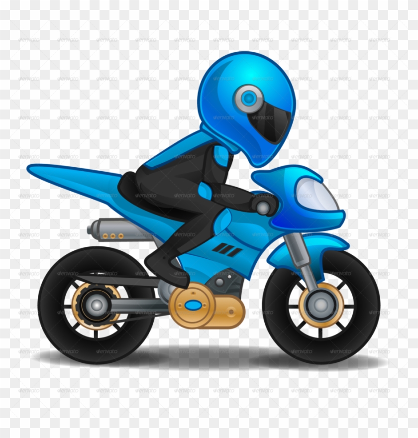Motorbike Sprite With Transparent Background Clipart - Motorbike Sprite With Transparent Background Clipart #1525465
