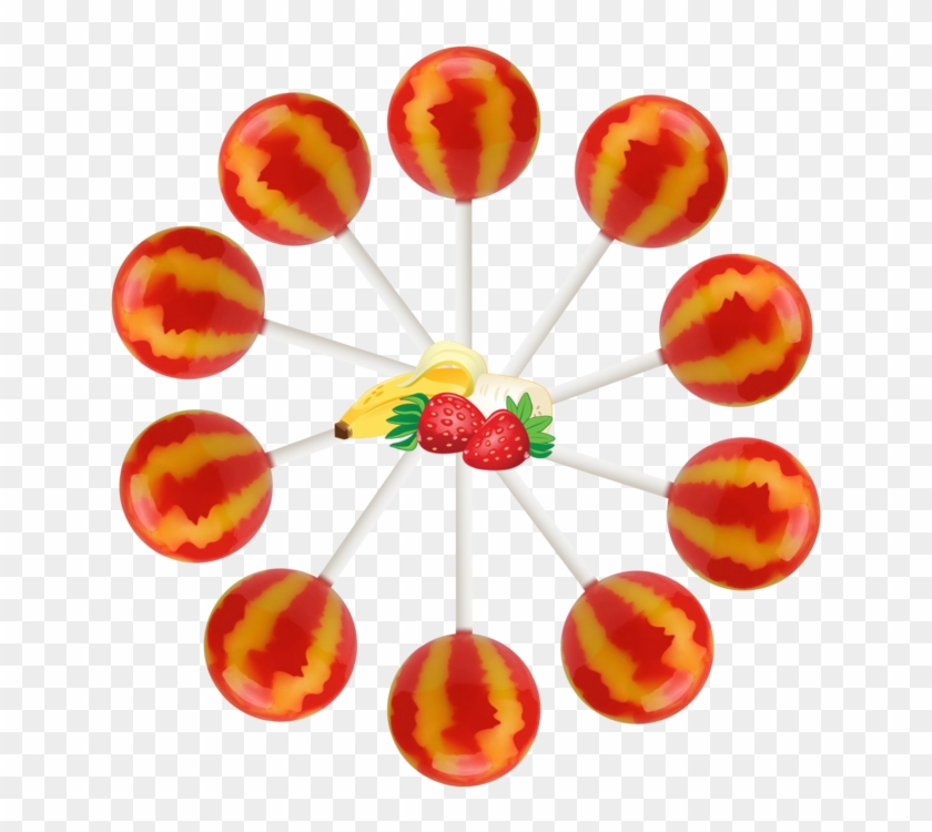 Strawberry Banana Lollipop - Strawberry Banana Lollipop #1525682