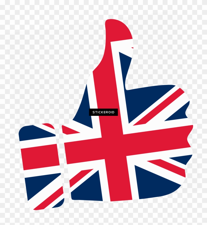 Uk Flag Thumb Up - Uk Flag Thumb Up #1525709