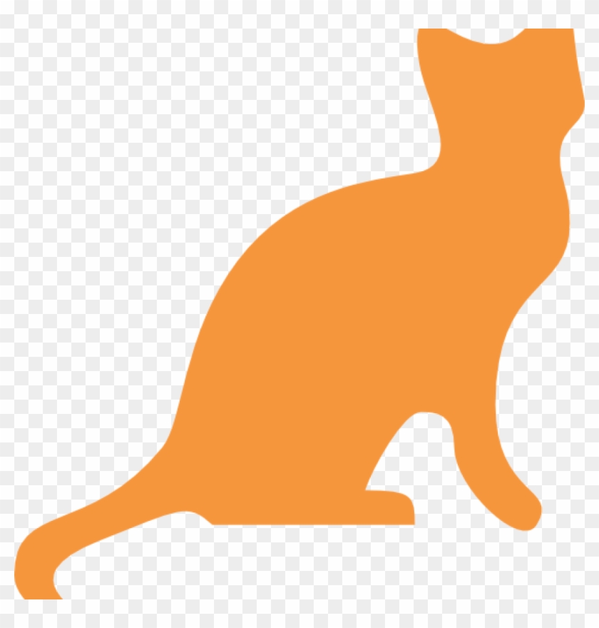 Orange Cat Clipart Orange Cat Silhouette Clip Art At - Orange Cat Clipart Orange Cat Silhouette Clip Art At #1525777