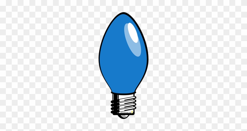 Blue Christmas Tree Light Bulb - Blue Christmas Tree Light Bulb #1525896