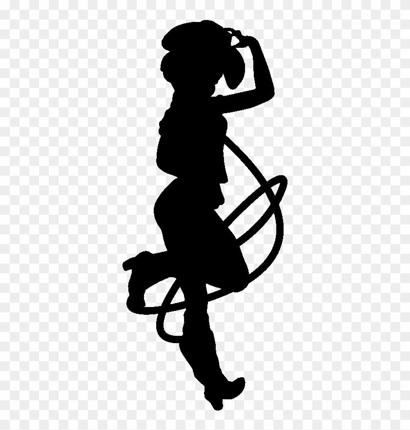 Cowgirl Silhouette Png - Cowgirl Silhouette Png #1525910