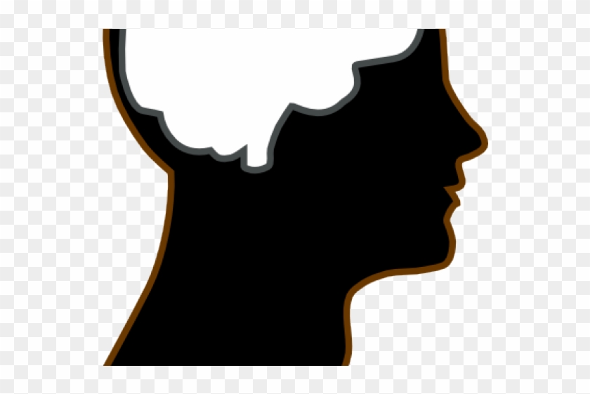 Silhouette Clipart Brain - Silhouette Clipart Brain #1525913