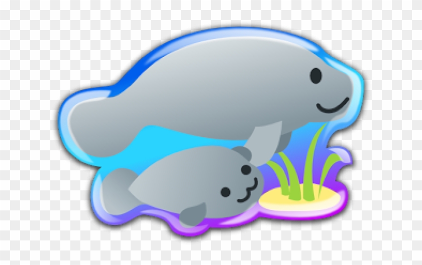 Manatee Clipart Florida - Manatee Clipart Florida #1525987