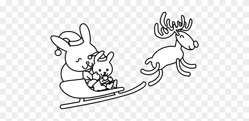 Xmas Coloring Book With Santa Claus Christmas Black - Xmas Coloring Book With Santa Claus Christmas Black #1526295