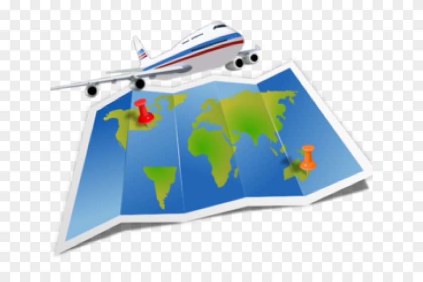 Travel Clipart Airplane - Travel Clipart Airplane #1526396