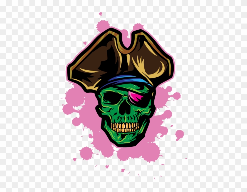Pirates Skull Vector Design, Pirates, Vector, Skull - Pirates Skull Vector Design, Pirates, Vector, Skull #1526626