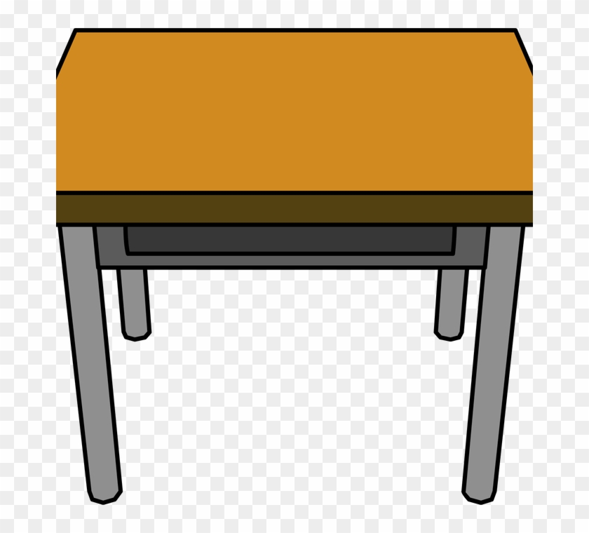 Furniture Clipart Classroom Desk Pencil And In Color - Furniture Clipart Classroom Desk Pencil And In Color #1526896