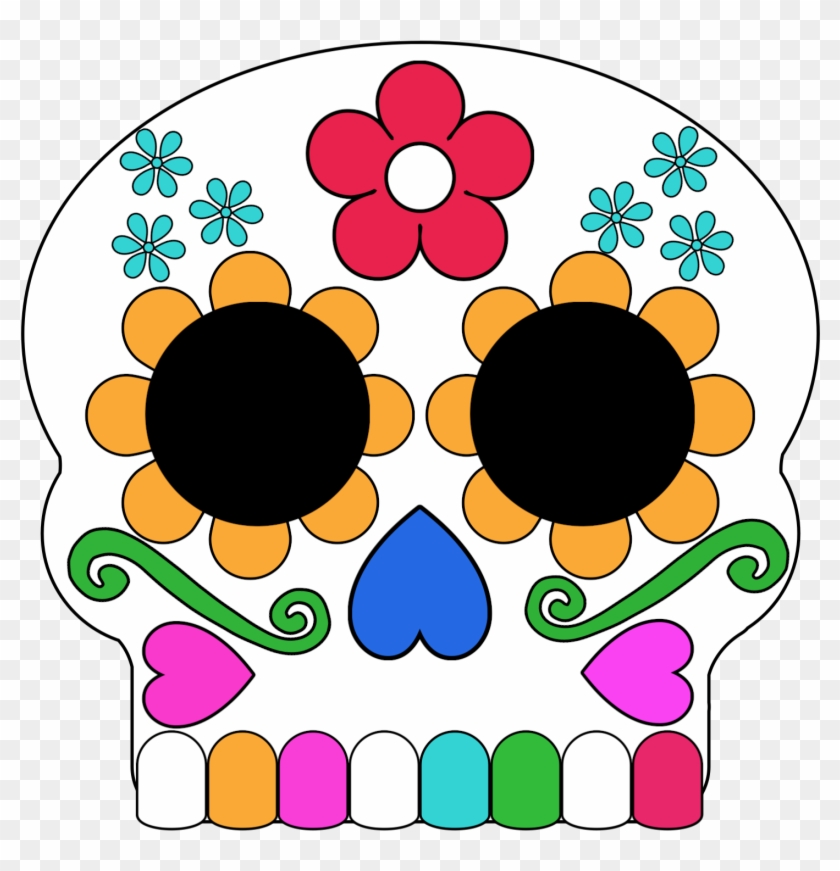 Day Of The Dead Masks Sugar Skulls Free Printable - Day Of The Dead Masks Sugar Skulls Free Printable #1526933