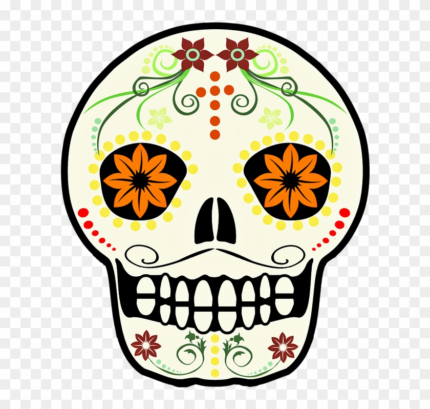 Sugar Skull Clip Art Free #1526938