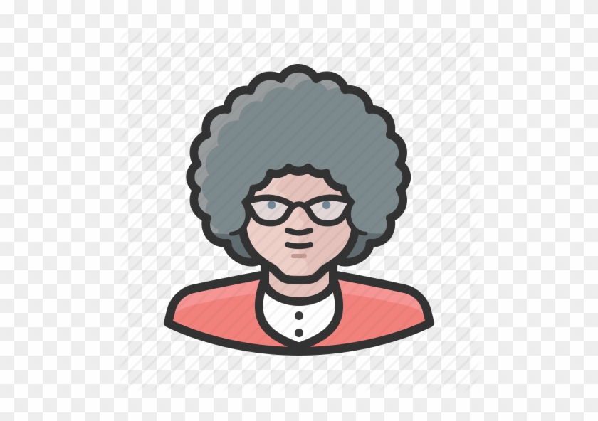 Caucasian Curly Elderly Granny - Caucasian Curly Elderly Granny #1527028