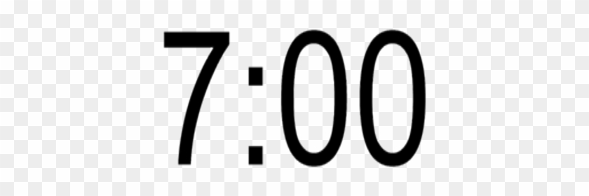 Clock Clipart 7 Am - Clock Clipart 7 Am #1527127