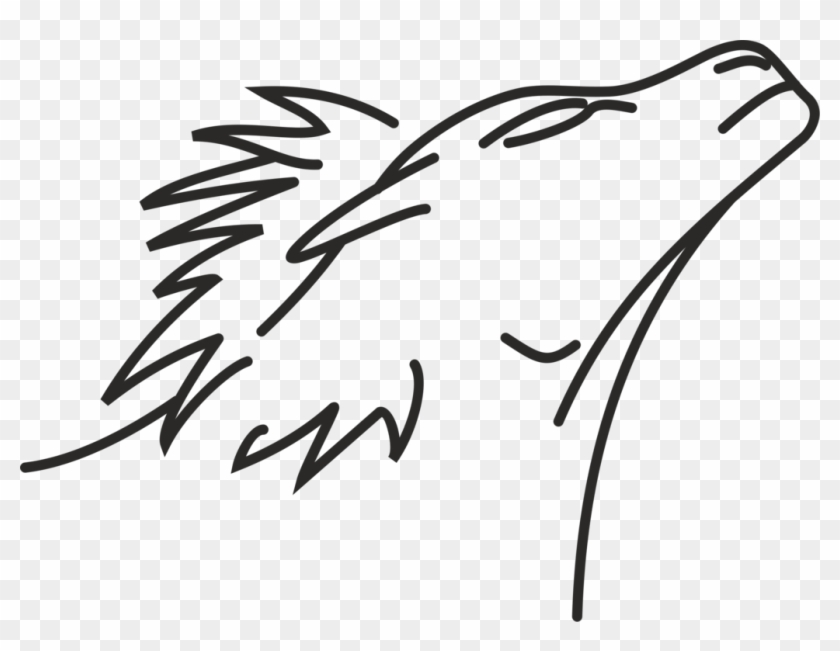 Lion Line Art Drawing Roar - Lion Line Art Drawing Roar #1527441