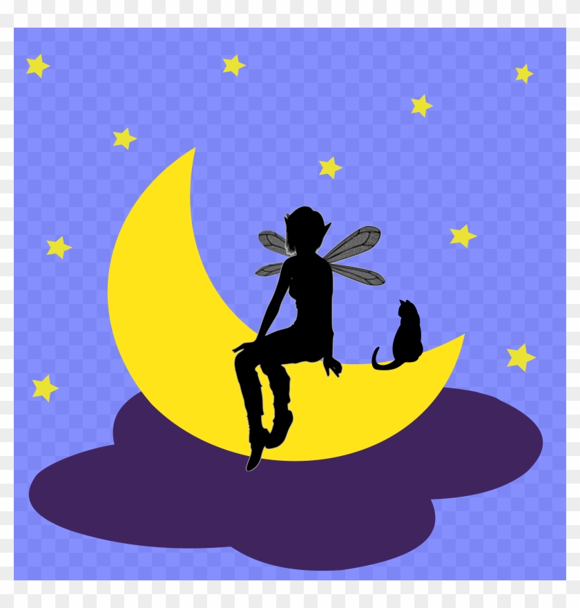 Sun And Moon Clip Art Fairies - Sun And Moon Clip Art Fairies #1527742