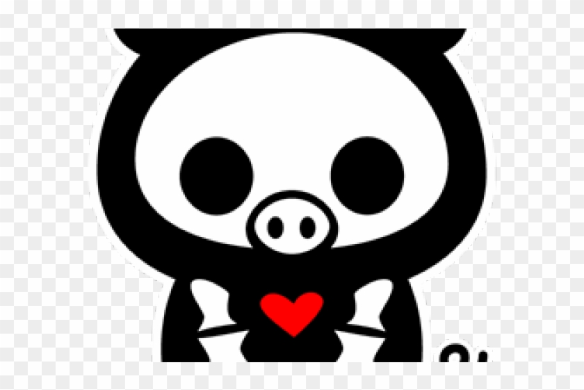 Pig Clipart Skeleton - Pig Clipart Skeleton #1527766