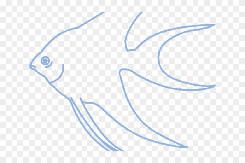 Angelfish Clipart Simple - Angelfish Clipart Simple #1528404