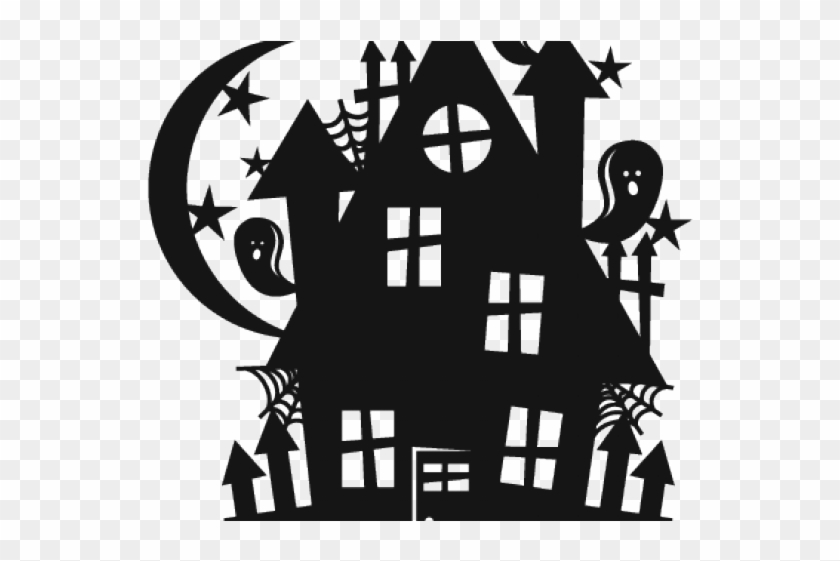 Haunted Clipart Svg - Haunted Clipart Svg #1528684