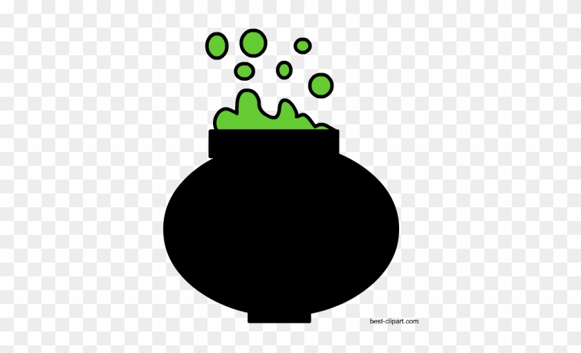 Cute Cauldron Free Clipart For Halloween - Cute Cauldron Free Clipart For Halloween #1528697
