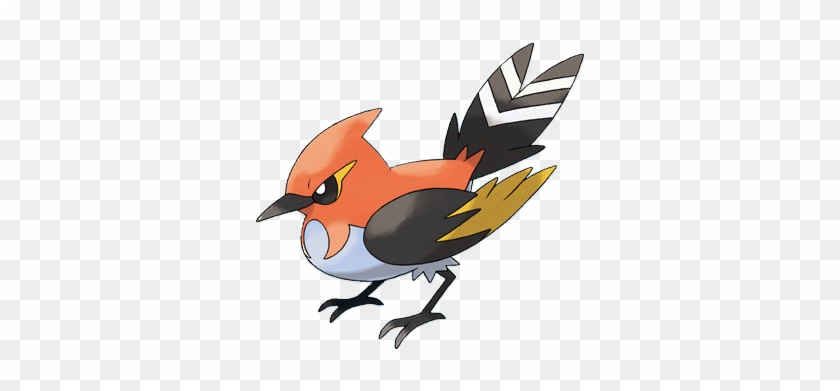 It Gains The Fire-type When It Evolves From Fletchling - It Gains The Fire-type When It Evolves From Fletchling #1528762