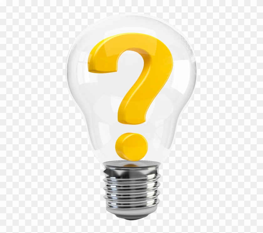 Question Mark Clipart Lightbulb - Question Mark Clipart Lightbulb #1529087