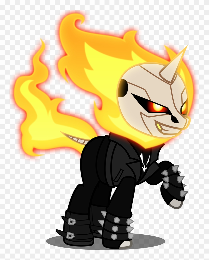 Ghost Rider Pony By Haloheros - Ghost Rider Pony By Haloheros #1529287