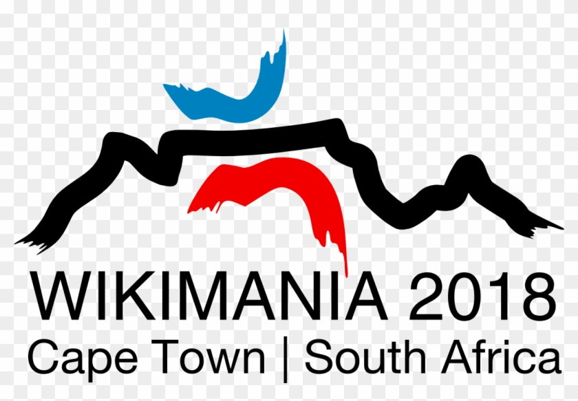 Wikimania 2018 Cape Town Logo V2 - Wikimania 2018 Cape Town Logo V2 #1529680