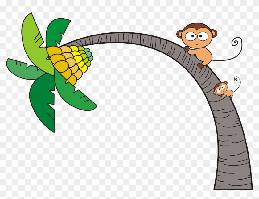 Tree Clip Art Coconut Monkey Transprent Png - Tree Clip Art Coconut Monkey Transprent Png #1529925
