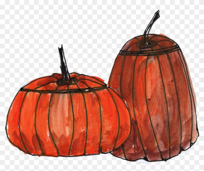 Pumpkin Drawing - Pumpkin Drawing #1530068