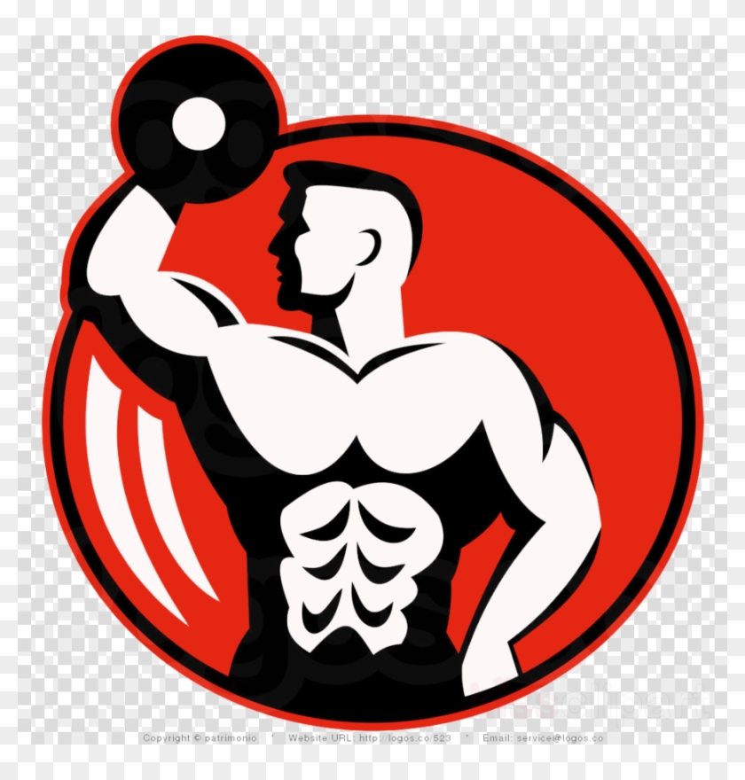 Arm Lifting A Weight Logo Clipart Weight Training Fitness - Arm Lifting A Weight Logo Clipart Weight Training Fitness #1530732