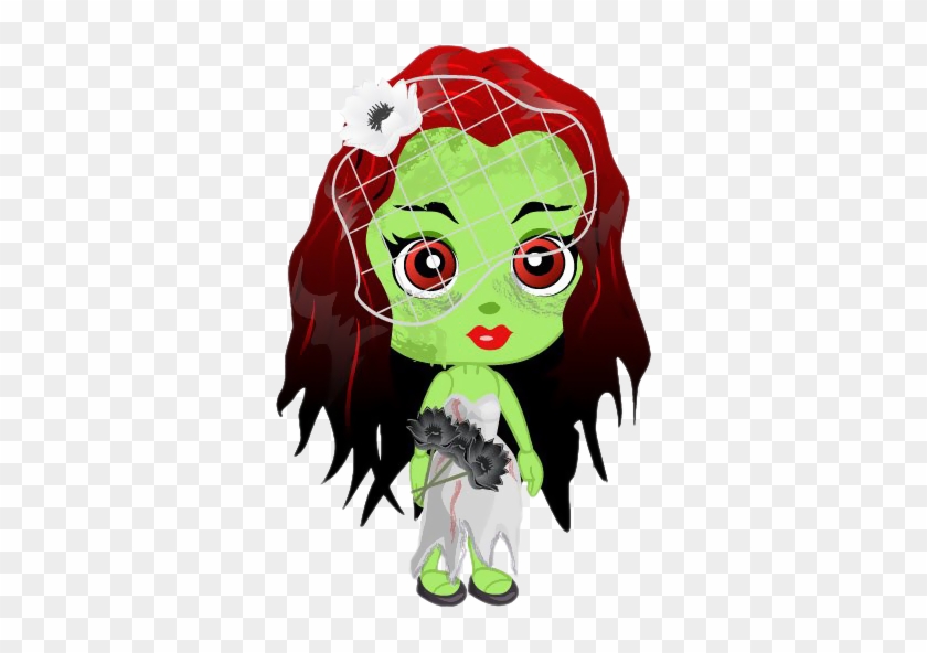 Zombie Girlu200b Gallery Yopriceville - Zombie Girl Clip Art #237236