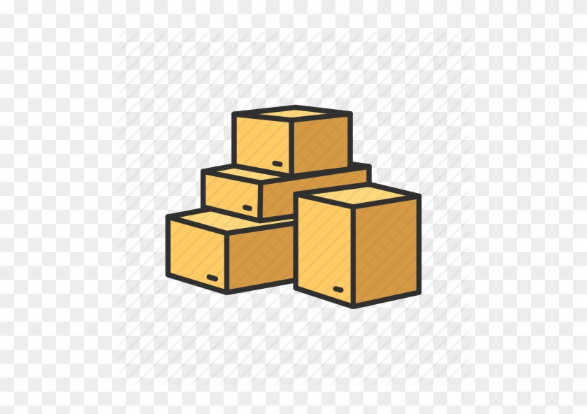 Pile Of Boxes Icon #237279