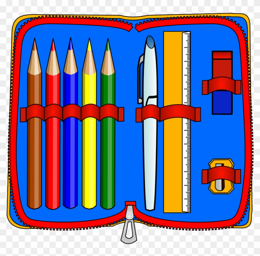 Clip Art Details - Pencil Case Clipart #237366