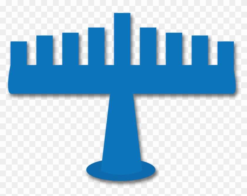 Menorah Clipart - Menorah Clipart #237402