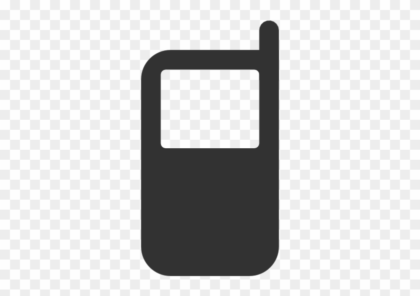 Mobiltelefon - Cell Phone Icon Black #237404