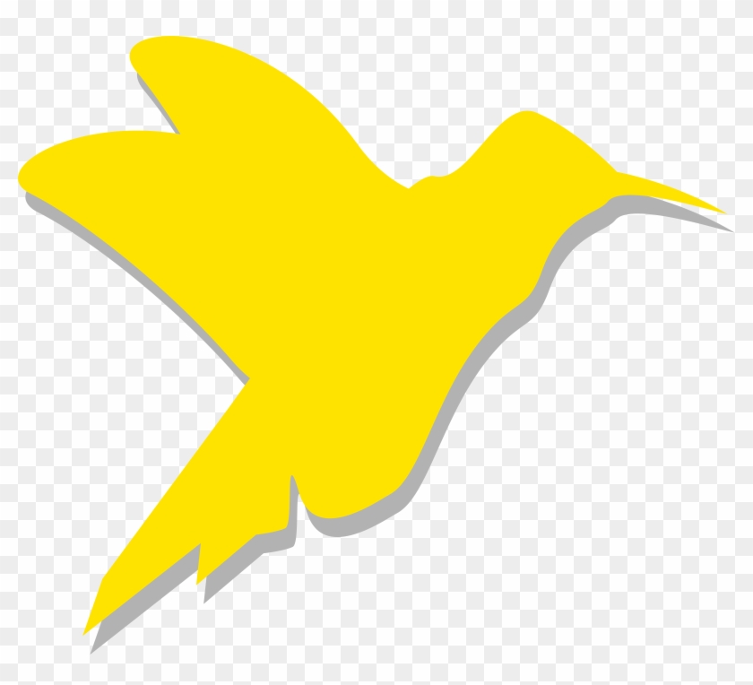 Yellow Bird Silhouette #237615